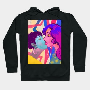 Femme Kiss (LGBTQ Support Piece) Hoodie